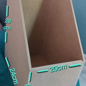 Portalibros de 20 cm